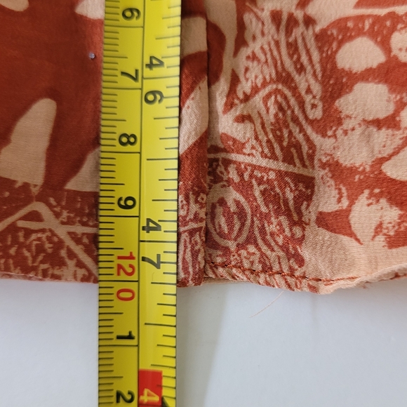 Spenser Jeremy 100% Silk Wrap Tie Midi Dress Size 8 - Picture 13 of 14